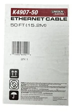 Lincoln ELectric K4907-50. 50 Ft Cat 5e Ethernet Cable.