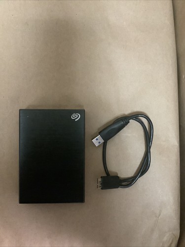 Seagate SR0DVN3 One Touch 5TB External Hard Drive With Password & USB3.0 Cord - Photo 2/23