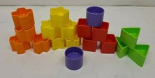 Fisher-Price Baby's First Blocks  FGP 10 Replacement Blocks Lot of 18