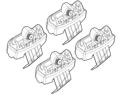 ATTACHMENT KIT - 126 NORDRIVE VOLVO V40 (09/12>)