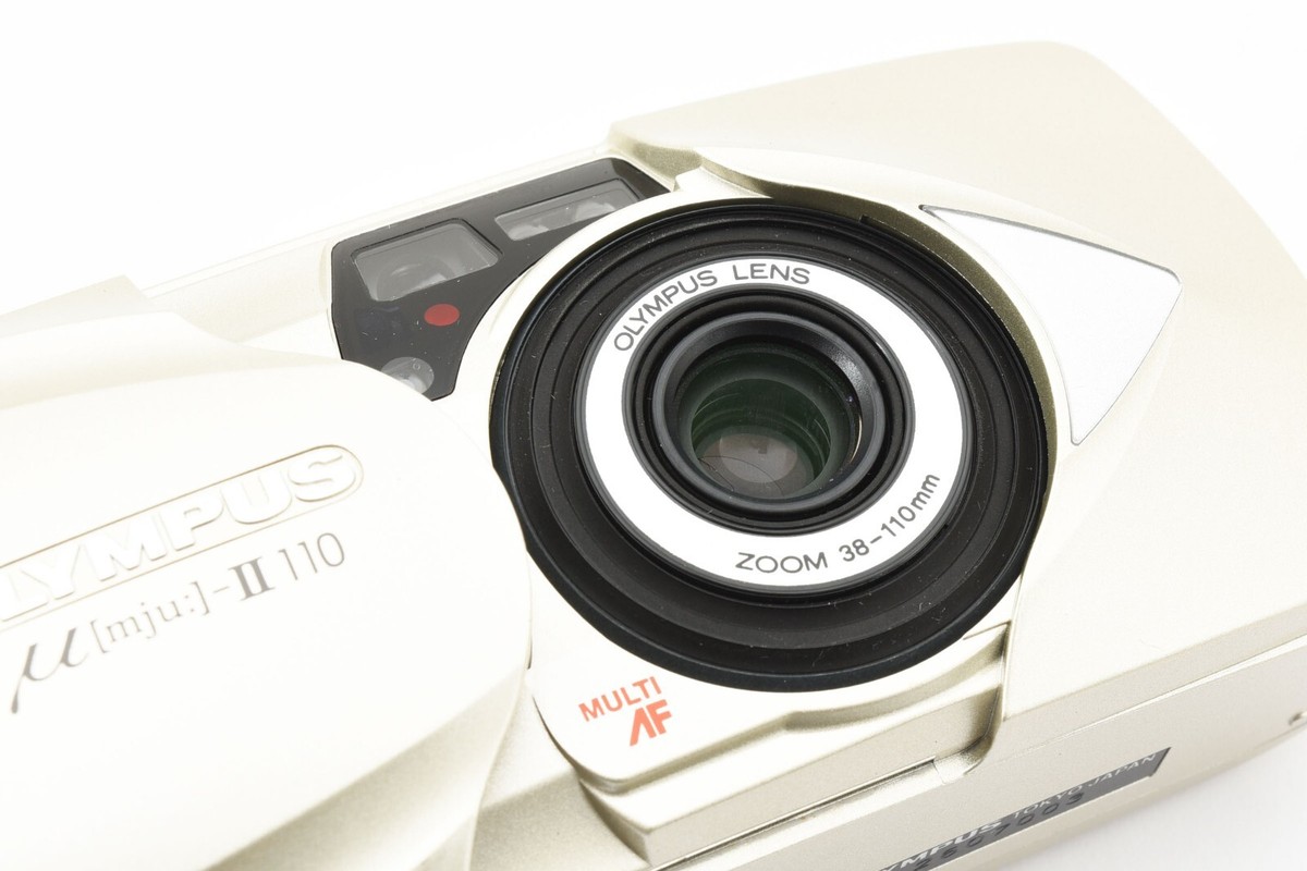 For Parts]Olympus μ mju II 110 Point & Shoot 35mm Film