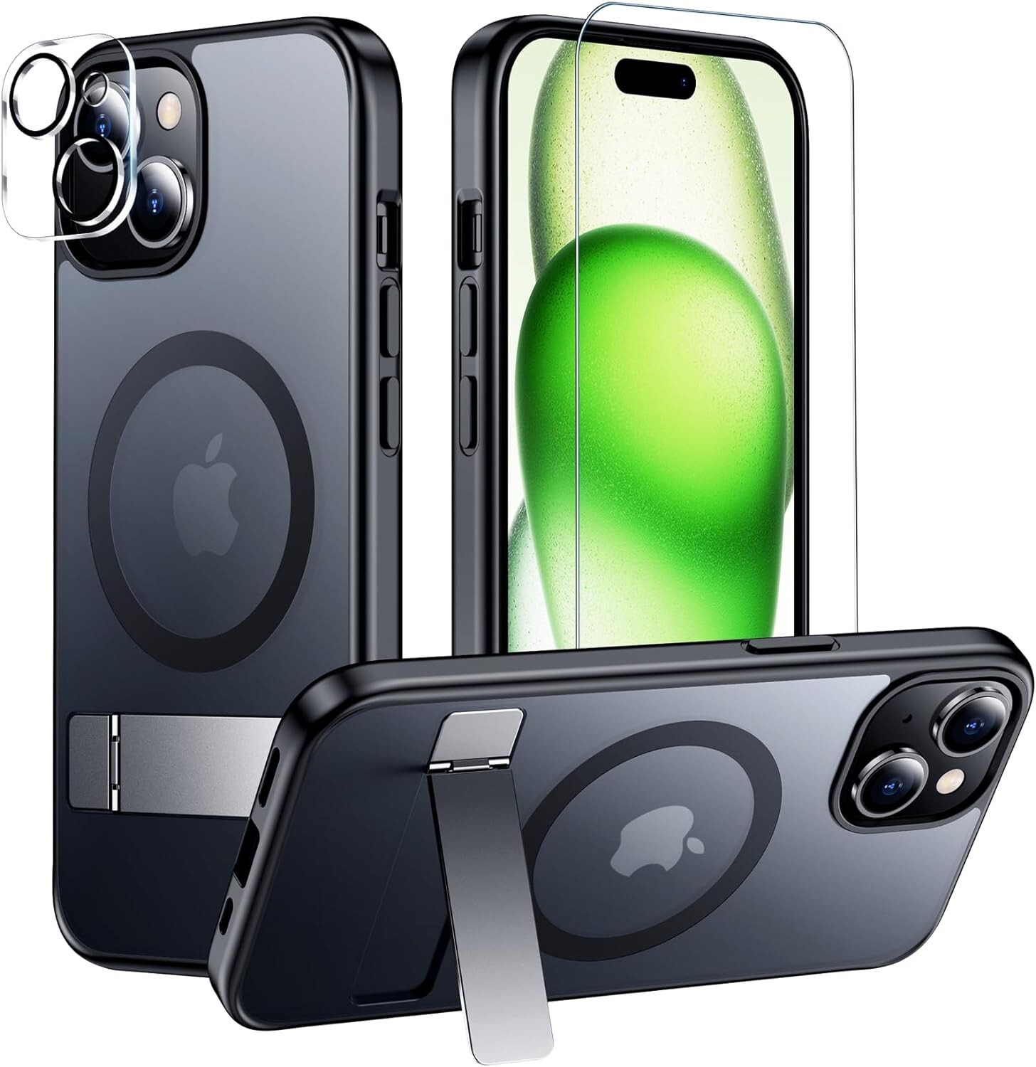 Magnetic for iPhone 15 Case,for iPhone 14 Case,[Compatible with Magsafe]-image