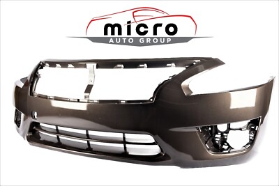 2013-2015 Nissan Altima Front Bumper Cover OEM Painted Java CAJ
