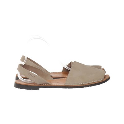 Ria Menorca, Sandalen, Größe: 42, Leder, Beige, Damen #VdG
