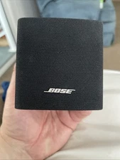 Bose Single Cube Speaker Satellite Speakers (Black) UNTESTED AS IS Clean VG OEM