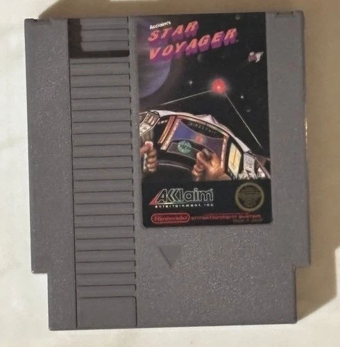 Nintendo NES Star Voyager (Cleaned, Tested & Working)