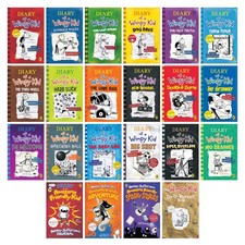 A Library of a Wimpy Kid 1-22 Boxed Set for Kids,22 Books Complete Collection...