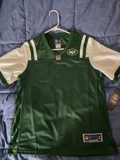 New York Jets NFL Pro Line Jersey Blank Women’s Size: Small- Green & White / NWT