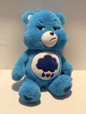 Care Bears Grumpy Bear Plush 2020 Basic Fun Blue Sad Cloud Heart Stuffed Toy
