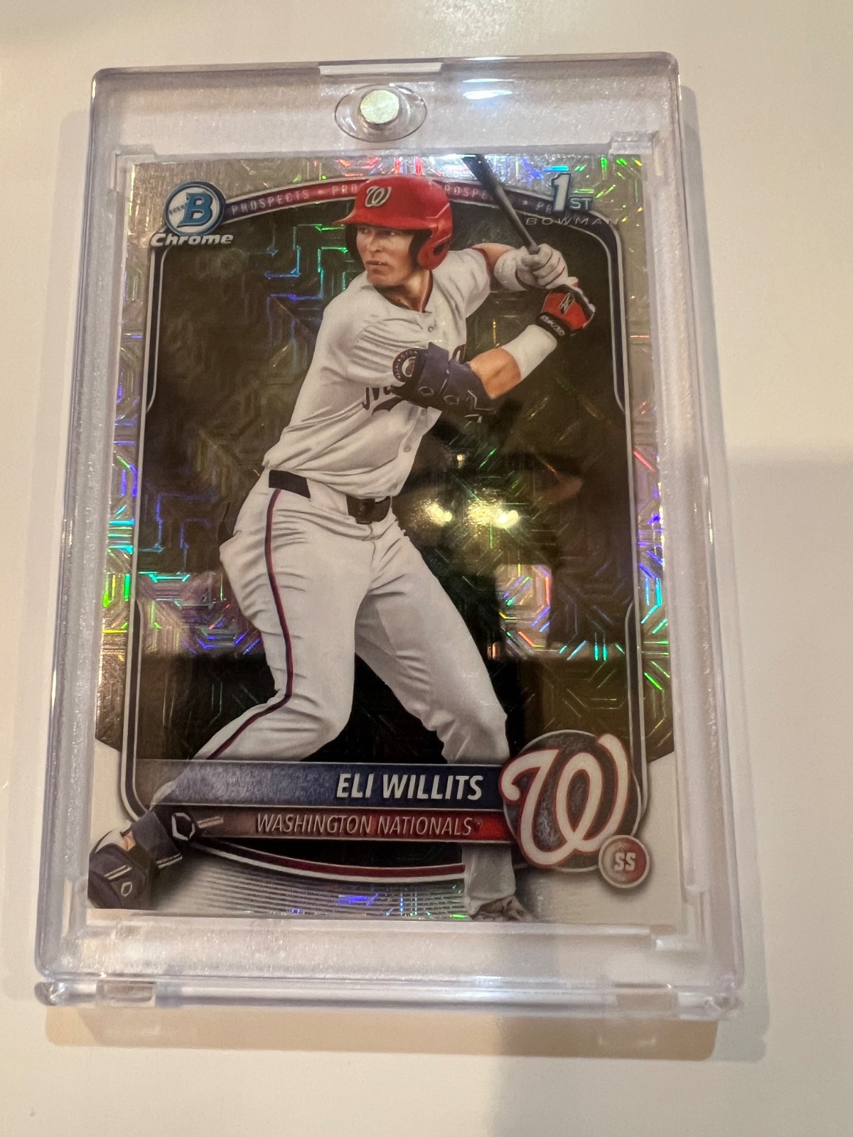 2025 Bowman Draft - Chrome Eli Willits #BDC-1 Refractor (RC)