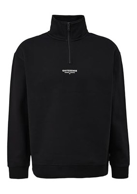 QS Sweatshirt Herren, Größe M, grau, Baumwolle, Modell-Nr. 12345