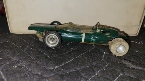 Vintage 1/24 Scale Custom Slot Car Green Indy Open Wheel Tested Runs Great