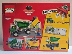 LEGO Juniors: Garbage Truck 10680 Complete Resealed Bags City Construction Trash