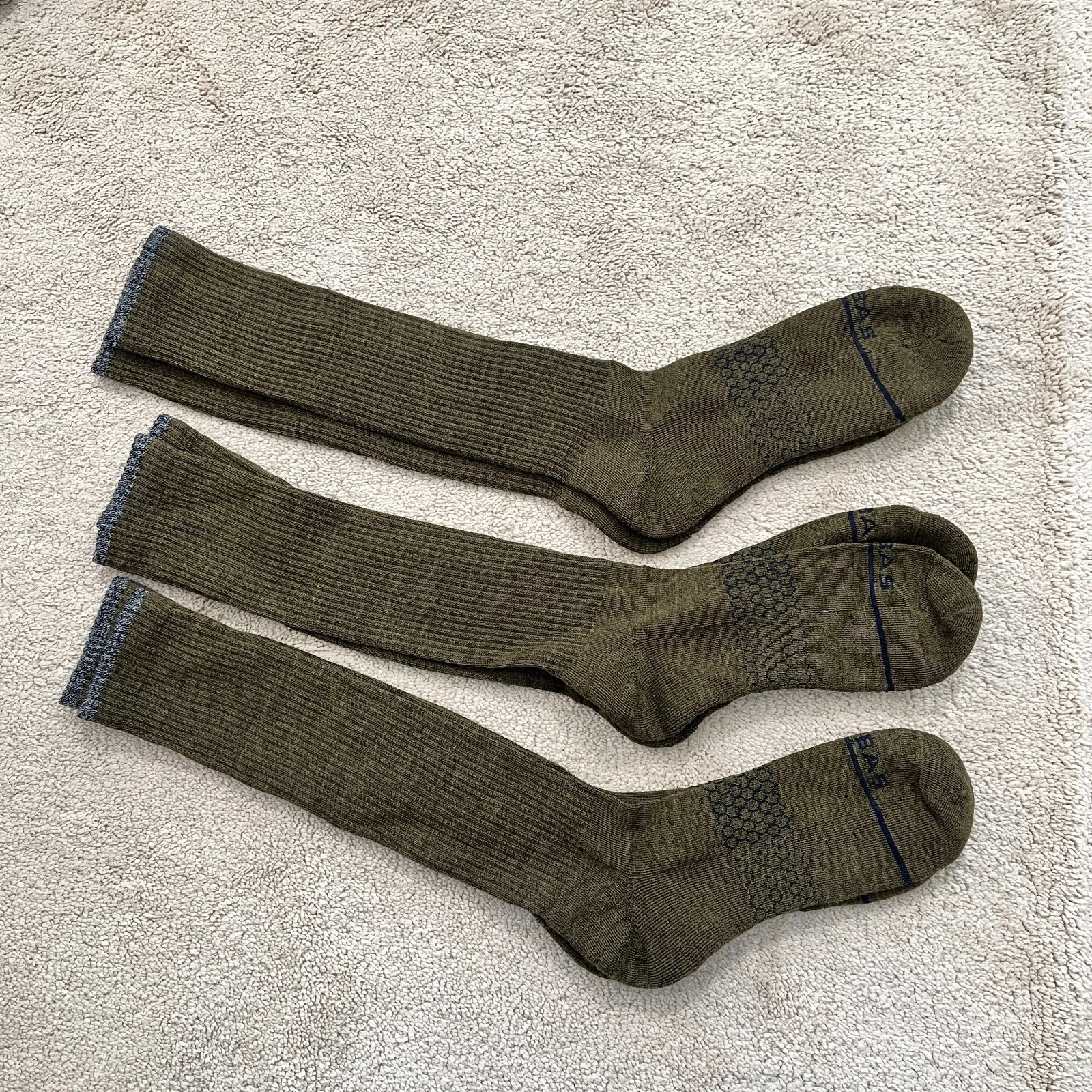 Lot of 3 Bombas Merino Wool Midweight Crew Socks Size L (Men's 9.5-13, Wo 11-13)
Opens in a new wind