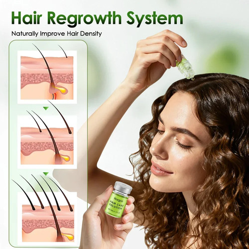 Hair Essential Care Serum Strengthen Roots Reducing Loss Prevent Baldness Nouris - Picture 3 of 7