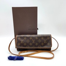Auth Louis Vuitton Monogram Pochette Twin GM M51852 Shoulder Bag W/Bag NS041217