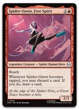 Spider-Gwen, Free Spirit #90 (NM) Spider-Man SPM Magic MTG