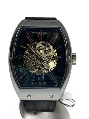 DANIEL&DOUGLAS DD8808 (Automatic) Black Watch Excellent JAPAN