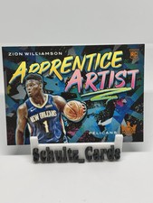 2019-20 Court Kings Apprentice Artist Zion Williamson #9 Rookie RC /49