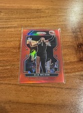 A’Ja Wilson 2022 Panini Prizm WNBA Red Prizm /199 NRMT+ Las Vegas Aces