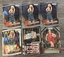 2025 Prizm WNBA Caitlin Clark Lot Of 6-Base/Inserts/White Seismic Parallel