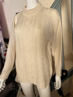 gros pull femme hiver en taille 38/40 mode femme laptiteboutik - Photo 1/3