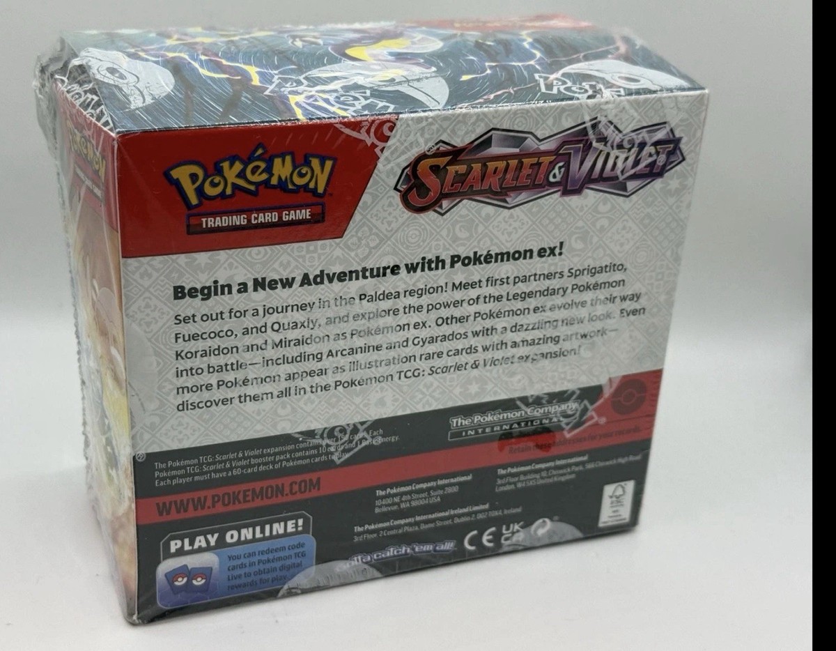 Pokemon TCG Scarlet & Violet Base Booster Box SEALED NEW | eBay
