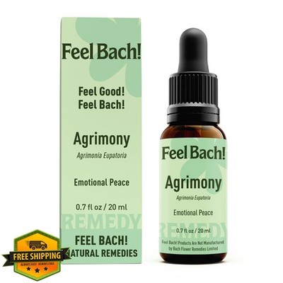 Feel Bach! Agrimony 20ml Natural Remedy