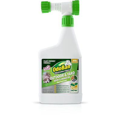 Outdoor and Yard Odor Eliminator, Plant-Friendly Formula, Made in the USA, Clean