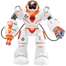 RC Robot Toys for Kids, Battle Mode Programmable Remote Control Smart Robot wit