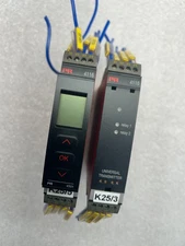 Lot of 2 - PR Electronics 4116 Universal Transmitters DIN Mount