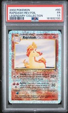 2002 POKEMON LEGENDARY COLLECTION #60 RAPIDASH-REVERSE FOIL PSA 1.5 on eBay