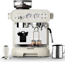 Imagen de Espresso Machine with Grinder Milk Frother and 20 Bar Pump