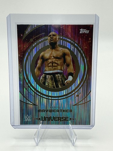 Floyd Mayweather [Flare] #68 2025 Topps Universe WWE card
