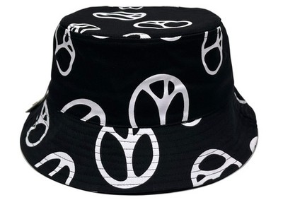 Bokeh Cotton Adults Bucket Hat Winter Fishing Beach Festival Sun Warped Peace