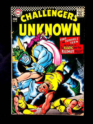 Challengers of the Unknown #57 (Sept 1967, DC)