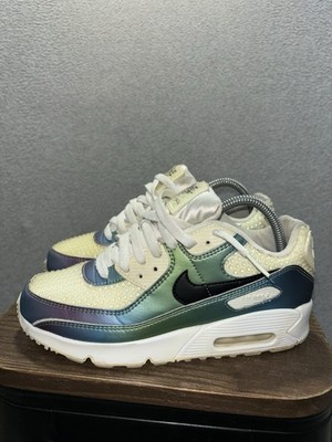 Nike Air Max 90 ''Bubble Pack'' Kids 6Y (Women s 7.5)  Metallic CT9631-100 Sneaker