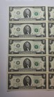 2017A Two Dollar *Uncirculated/Consecutive* Federal Reserve Notes ($2 Lot of 10) — photo 2