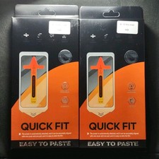 2 Quick Fit Tempered Glass Screen Protector K...
