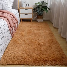 Image of Compact Size Plush Rug for Bedroom Sofa Side Nordic Look 20 35 5CM Gray Yellow
