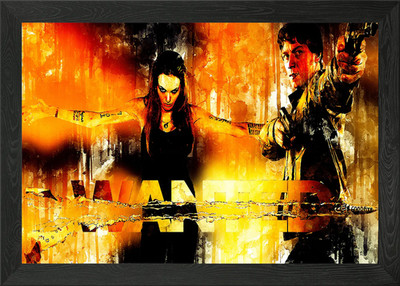 Gesucht 7 gerahmte Wandbilder Poster Leinwanddruck Bild