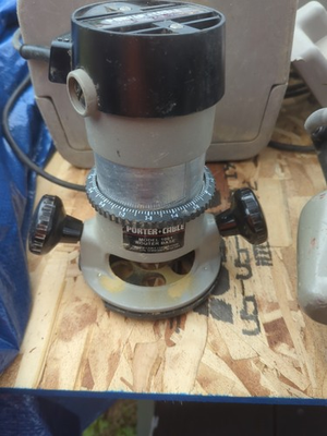 #ad Porter Cable 6902 Heavy Duty Router 1001 Fixed Base Used Once Mint Condition $75.00