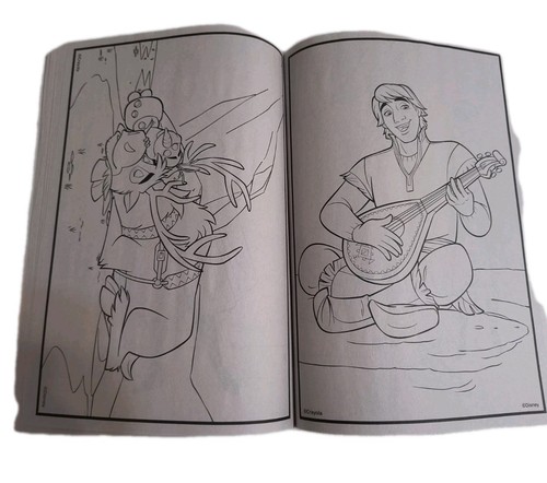 Crayola Disney Frozen Coloring Book with Stickers Tear/Share Pages 🆕 Free Ship! - Imagen 7 de 8