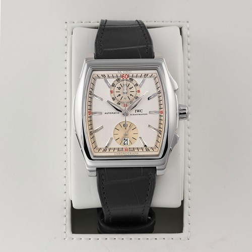 IWC Limited Edition Platinum Da Vinci Chronograph FACTORY SERVICED IW376405