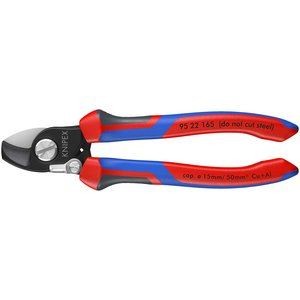 Knipex Copper Or Aluminium Only Cable Shear With Sprung Heavy Duty Handles, 165Mm - Image 2
