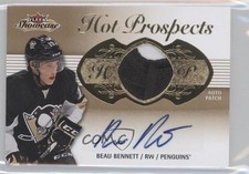 2013 Fleer Showcase Hot Prospects Tier 1 /375 Beau Bennett #179 Patch Auto 0q5