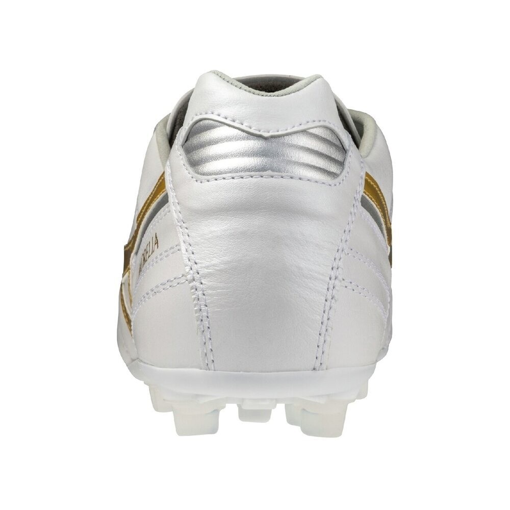 Mizuno Morelia II JAPAN AG Super White Pearl Gold P1GA260350 Men's