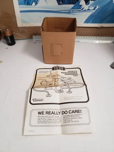 Energizer vintage star wars insert and instructions only.