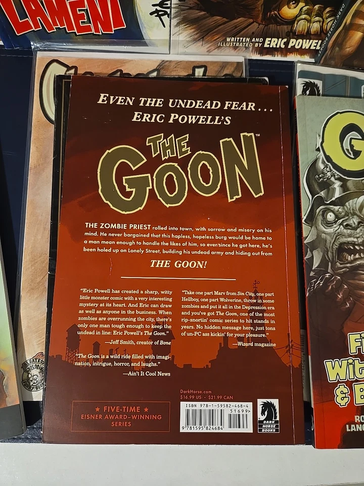 Lote de 8 cómics TPB The Goon Hillbilly Eric Powell Albatross Dark Horse y 5 Foto 3 de 4
