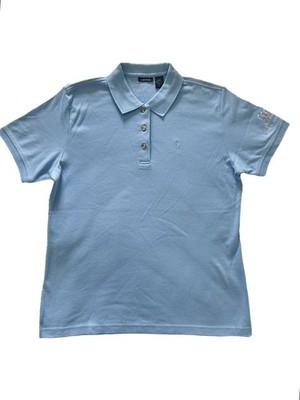 Rare IZOD Polo Shirt Frank Sinatra Celebrity Invitational Blue Large 100% Cotton
